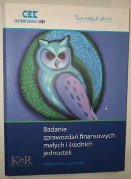BADANIE SPRAWOZDAŃ FINANSOWYCH MAŁYCH I ŚREDNICH