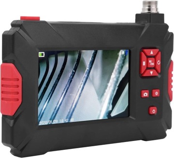 Endoskop rurocigowy, kolorowy ekran LCD Endoskop