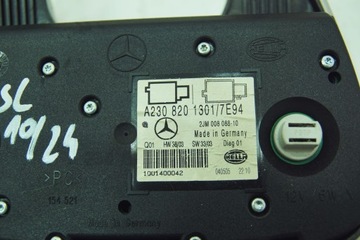 LAMPA KABINY A2308201301 7E94 MERCEDES SL R230 03