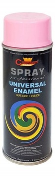CHAMPION Farba Emalia Lakier Spray Różowy RAL3017 400ml