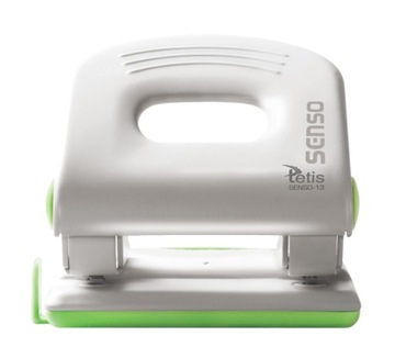 DZIURKACZ METALOWY TETIS SENSO13 BIAŁO-ZIELONY