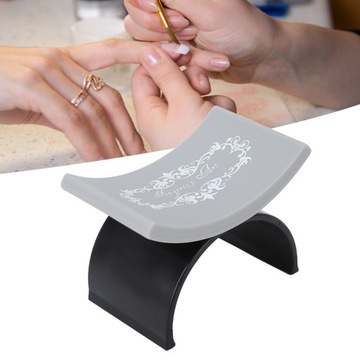 Nail Arm Rest Cushion Table U-Shaped Hand Pillow Soft Silicone Holder