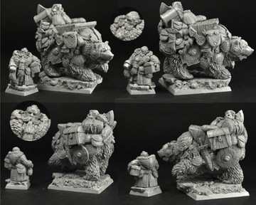 Scibor 28FM0366 Figurka RPG Dwarven Merchant 28mm