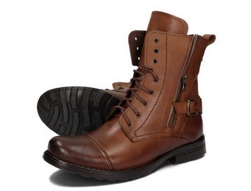 МУЖСКИЕ РОЗЕТКИ JALVE ВОЕННО-ПОЛЬСКИЕ, КОЖА 71 BR 42