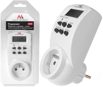 WYŁACZNIK BOJLER PROGRAMATOR CZASOWY CYFROWY TIMER