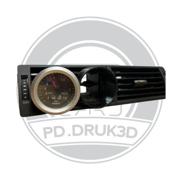 Kratka nawiewu 2 wskaźniki 52mm TURBO Audi a4 b6