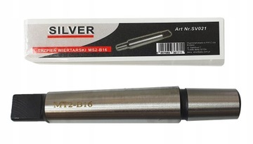 TRZPIEŃ WIERTARSKI MORSE'a Z PŁETWĄ B16 MK2 SILVER