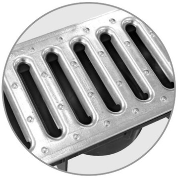 Kanał korytko stalowa kratka odwodnienie liniowe domowe, garażowe A15 1 M