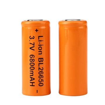 Перезаряжаемая батарея Литий-ионная 26650 6800 мАч 3,7 В