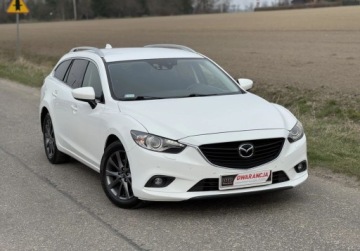 Mazda 6 III Kombi 2.2 SKYACTIV-D I-ELOOP 175KM 2013 Mazda 6 BEZ DPF navi alu ledy PISEMNA GWARANCJA w cenie Transport KREDYT, zdjęcie 4