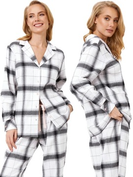 PIŻAMA FLANELOWA ARUELLE CATALINA LONG S