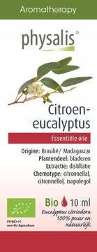 Olejek eteryczny eukaliptus cytrynowy - PHYSALIS