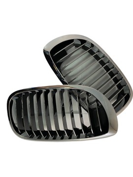 Nerki Grill Atrapy BMW E87 chrom 7064321 7064322 Oryginał Nowe