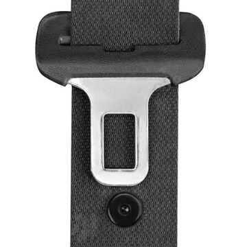 КРЫШКА РЕМНЯ, ЗАМОК ПРЯЖКИ, СТОПОР РЕМЕНЯ, ЗАКЛЕПКА, ЧЕРНЫЙ