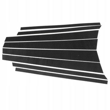 8 шт. Окна из углеродного волокна, обивка BPillar