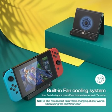 Switch Docking Station, YCCTEAM Dual USB