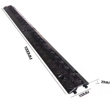 ПОРОГ ПРОКЛАДКИ КАБЕЛЯ ЧЕРНЫЙ ПОРОГ НАКЛАДКА КРЫШКА ЗАЩИТА КАБЕЛЯ 6м 600см