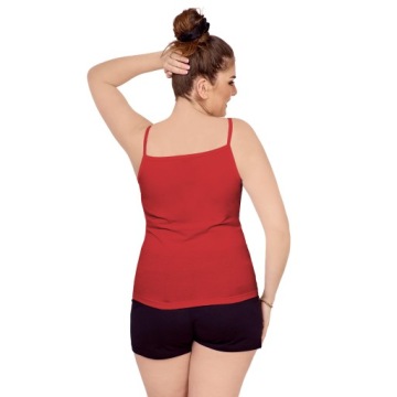 ФУТБОЛКА ЖЕНСКАЯ, ФУТБОЛКА М, КРАСНЫЙ ХЛОПОК, ПОЛЬСКИЙ ПРОИЗВОДИТЕЛЬ