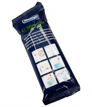 2x фильтра для воды DLSC002 для кофемашины DeLonghi Dedica