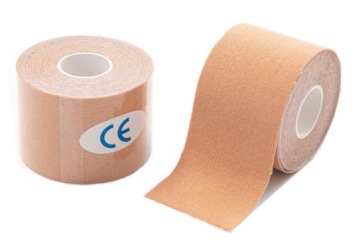 4x КИНЕЗИОЛОГИЧЕСКАЯ ТЕЙП TEJP TAPING TEJPY 5см 5м + БЕСПЛАТНЫЙ ПЛАСТИК