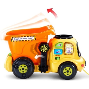 Самосвал VTech Drop and Go, желтый