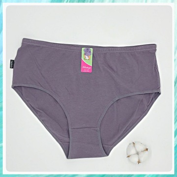 Majtki figi damskie bawełniane XL klasyczne majteczki gładkie HANA STORE