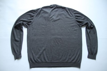 GANT__SWETER MĘSKI V-NECK 100% MERINO WOOL__4XL