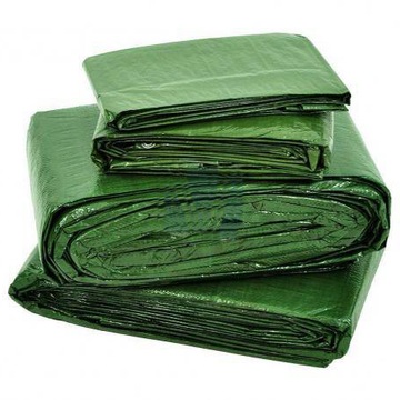 ЗЕЛЕНЫЙ БРЕЗЕНТ 5x5M КОВР СУПЕР ПРОЧНЫЙ МЕГА ТОЛЩИНА 90 г/м2