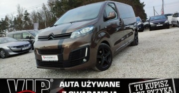 Citroen Jumpy II 2017 Citroen Jumpy SPACE TOURER 1.6D 116kM 8 os. Led Klima Temp. Czujniki GWARA