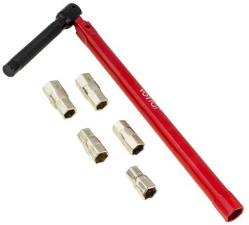 KLUCZ DO MONTAŻU BATERII ARMATURY 6 NASADEK 8-13MM KRANÓW HYDRAULICZNY