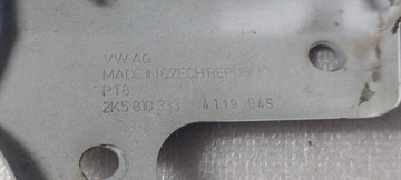 DRŽÁK DRŽÁKY BLATNÍKU LEVÉ VW CADDY 2K5 2K5810333