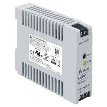 ZASILACZ NA SZYNE DIN 1.25A 30W 24V DRS-24V30W1NZ