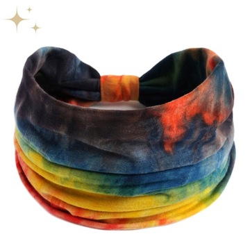 ШИРОКАЯ повязка для волос, красочная, УДОБНАЯ, омбре, для ушей, ЭФФЕКТИВНАЯ