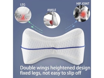ОРТОПЕДИЧЕСКАЯ ПОДУШКА ДЛЯ НОГ КЛИН МЕЖДУ КОЛЕНАМИ