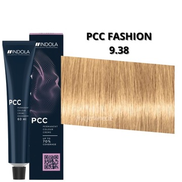 Indola PCC farba do włosów 9.38