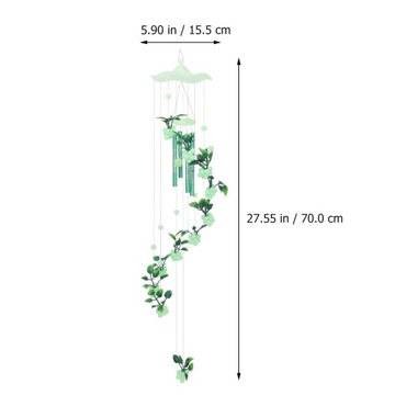 Светящиеся колокольчики Декор балкона Световой ветер