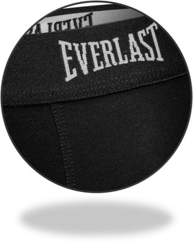 EVERLAST Мужские хлопковые шорты-боксеры черного цвета, 4 шт., размер М