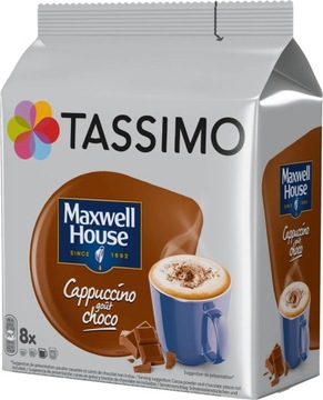 Kapsułki Tassimo Maxwell House Cappuccino Choco 8 sztuk