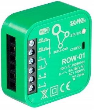 ВХОДНОЙ ИНТЕРФЕЙС RNW-01 Wi-Fi SUPLA ZAMEL