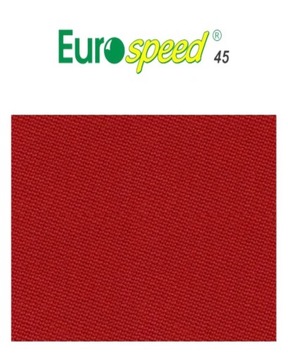 Sukno płótno bilardowe Eurospeed 45 Red czerwone