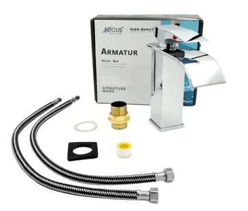 Bateria Umywalkowa Nablatowa WODOSPAD CHROM