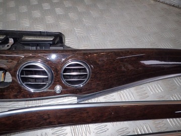MERCEDES BENZ S W222 LISTWY ODOBNE DEKOR DEKORY