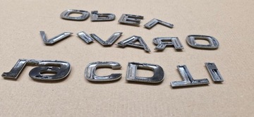 OPEL VIVARO 1.9 CDTI ZNAK ZNAKY ZADNÍ KOMPLET VELMI DOBRÝ EVROPA