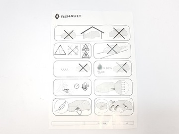 POTAH RENAULT TALISMAN SW 7711785071 ORIGINÁLNÍ