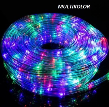 СВЕТОВОЙ ШЛАНГ 480 РОЖДЕСТВЕНСКИЕ ЕЛОЧНЫЕ СВЕТИЛЬНИКИ СИНИЕ 20М