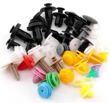 Булавки, зажимы, зажимы автомобильные, 500 шт, универсальные для обивки + ИНСТРУМЕНТЫ