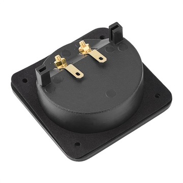 Корпус клеммной коробки динамиков, 2 медных клеммы, разъем кабеля, провод, ACOU