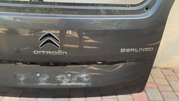 BERLINGO PARTNER IV RIFTER VÍKO KUFRU KUFRU ZADNÍ