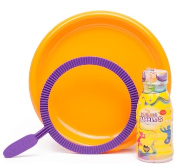 МЫЛЬНЫЙ ПУЗЫРЬ ЖИДКИЙ 5Л - ТЮБАН + ОБОДОК + ТАРЕЛКА + ЖИДКОСТЬ 250 мл