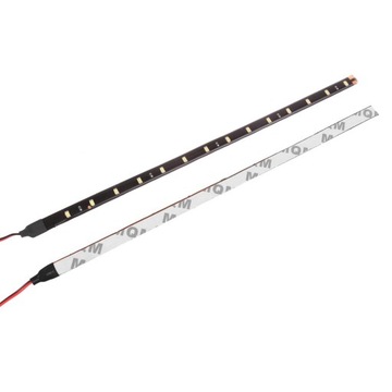 TAŚMA LED SAMOCHODOWA 12V BIAŁA 30CM NIEPRZEMAKALNA